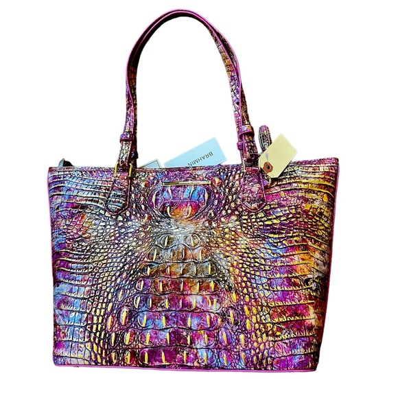 NWT Brahmin Asher Fantasy Tote Bag - Picture 2 of 6